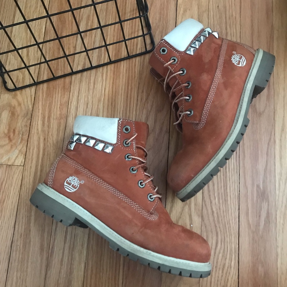 Auburn Studded Timberlands